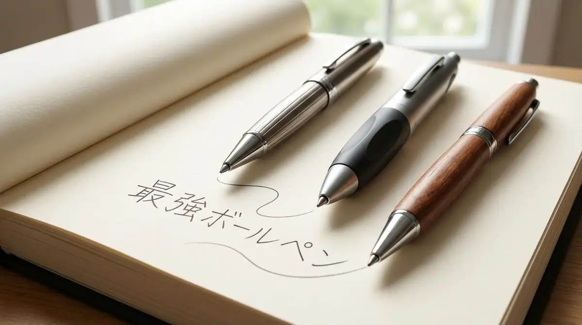 迷ったらこの3本！書きやすさで選ぶ最強ボールペン